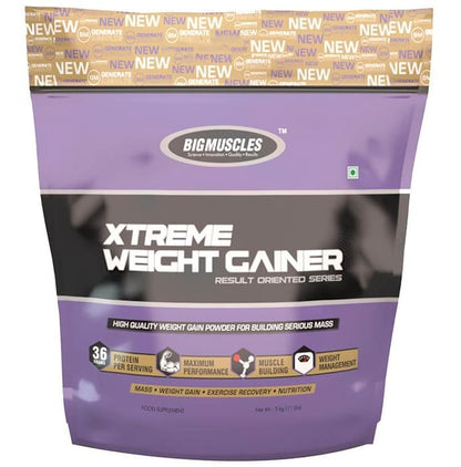 Big Muscles Xtreme Weight Gainer Cookies & Cream - Classic Derma