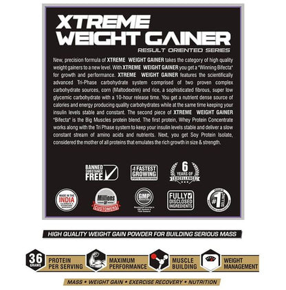 Big Muscles Xtreme Weight Gainer Cookies & Cream