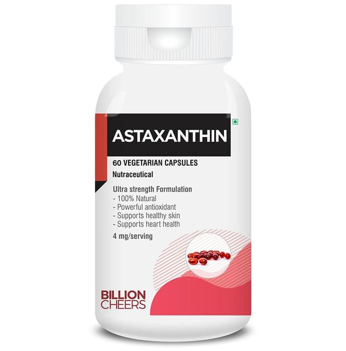Billion Cheers Astaxanthin Vegetarian Capsules - Classic Derma