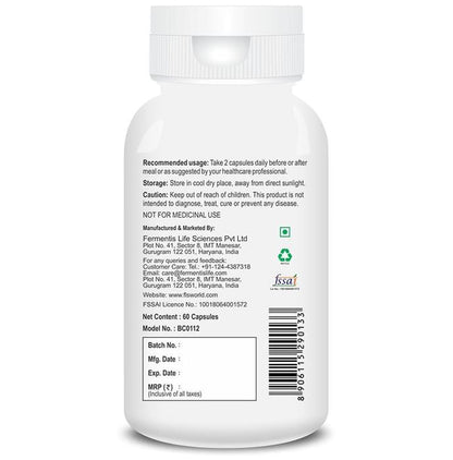 Billion Cheers Safed Musali Extract Vegetarian Capsules