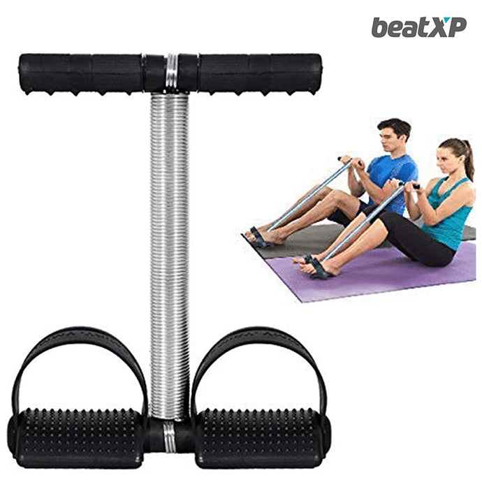 beatXP Tummy Trimmer Black Single Spring GHVMEDFIT033
