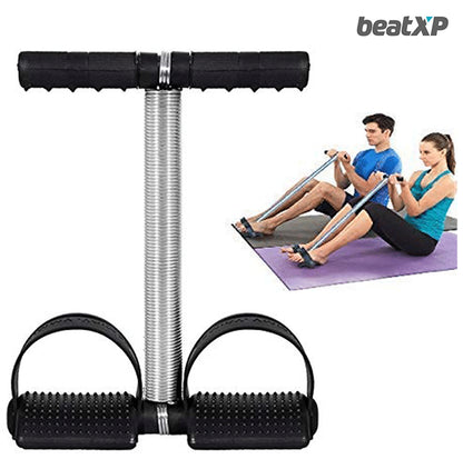 beatXP Tummy Trimmer Black Single Spring GHVMEDFIT033