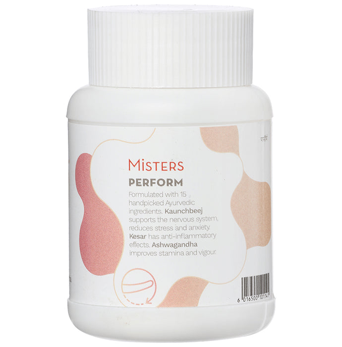 Misters Perform Capsule with Kesar and Ashwagandha (30 Each)