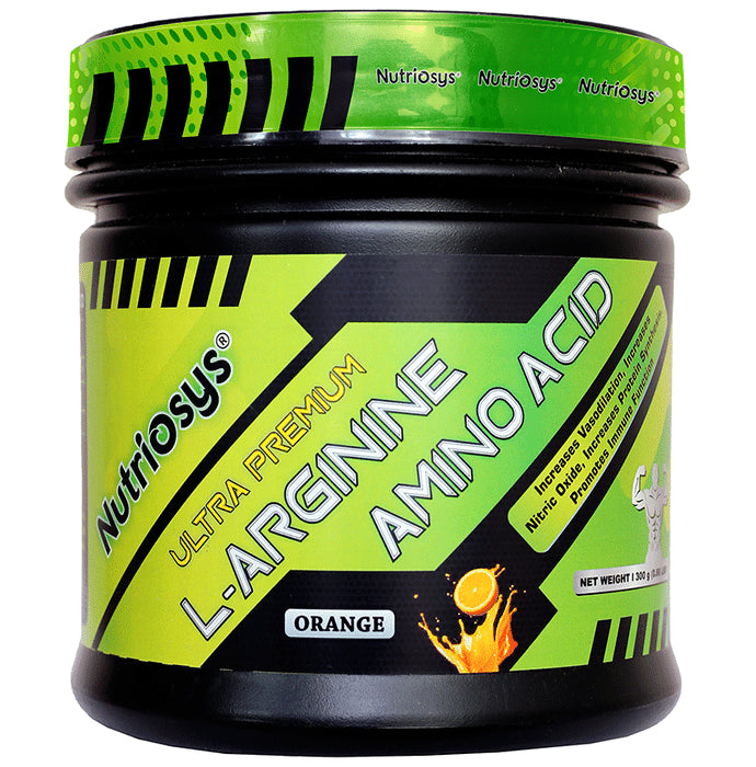 Nutriosys L-arginine Amino Acid Powder Orange - Classic Derma