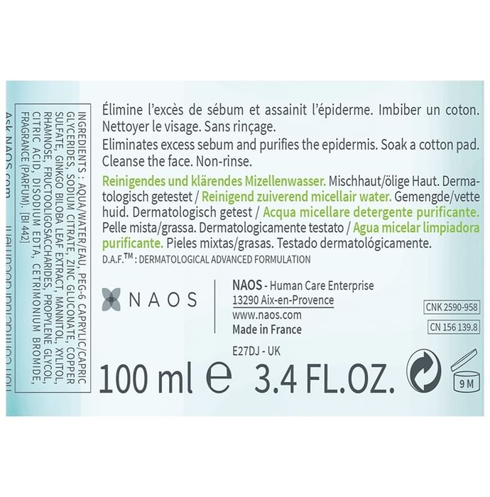 Bioderma Sebium H2O Purifying Cleansing Micelle Solution