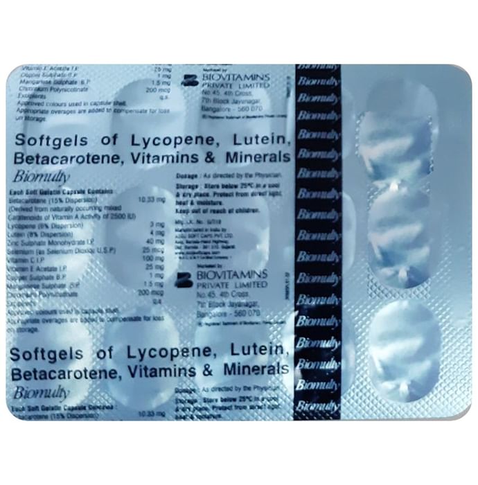 Biomulty Soft Gelatin Capsule