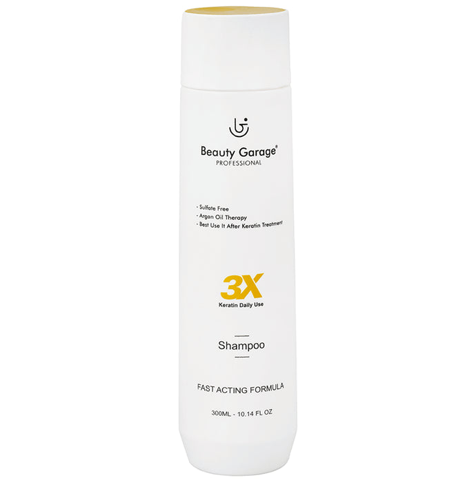 Beauty Garage 3X Keratin Daily Use Shampoo - Classic Derma