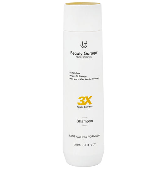 Beauty Garage 3X Keratin Daily Use Shampoo - Classic Derma