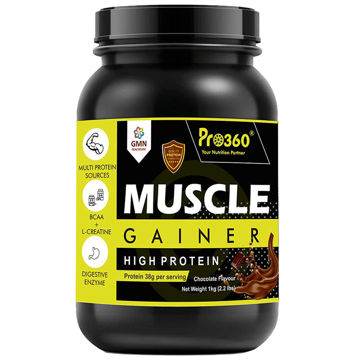 Pro360 Muscle Gainer Protein Powder Chocolate - Classic Derma