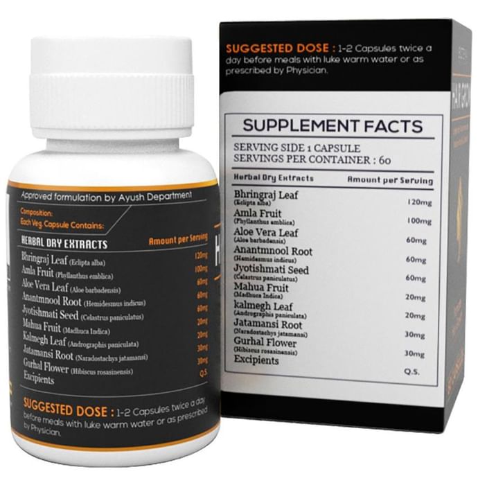 Biotevia Life Sciences Hair Grow Veg Capsule