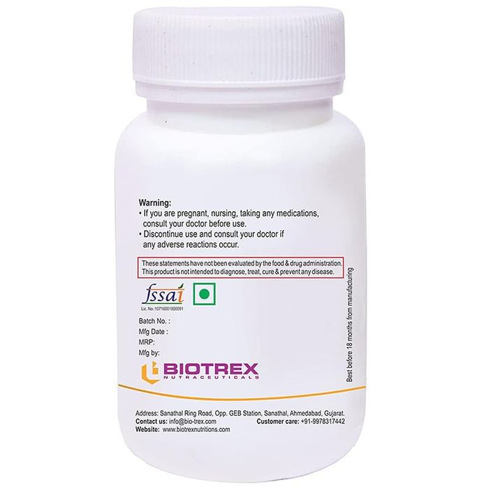 Buy Biotrex Hyaluronic Acid Double Strength Veg Capsule Online ...