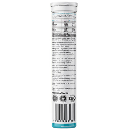 Biovitalia Organics Apple Cider Vinegar Effervescent Tablet Watermelon