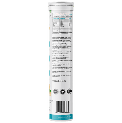 Biovitalia Organics Vitamin C Effervescent Tablet Orange