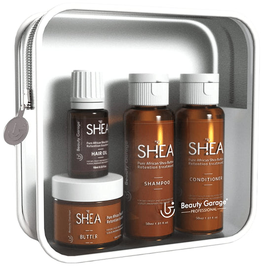 Beauty Garage Shea Retention Treatment Travel Kit - Classic Derma