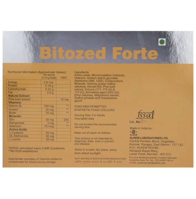 Bitozed Forte Tablet