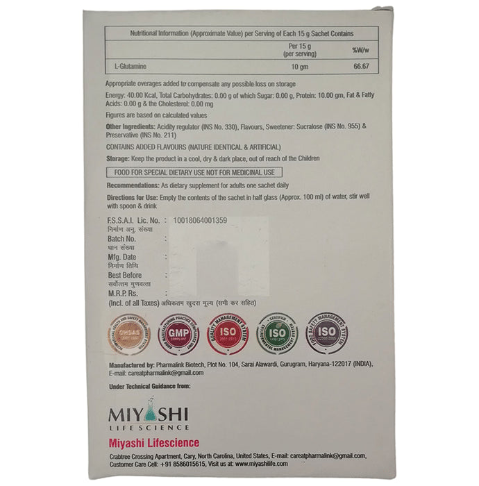Miyashi Life Science Maxogluta 10 Powder (15gm Each)