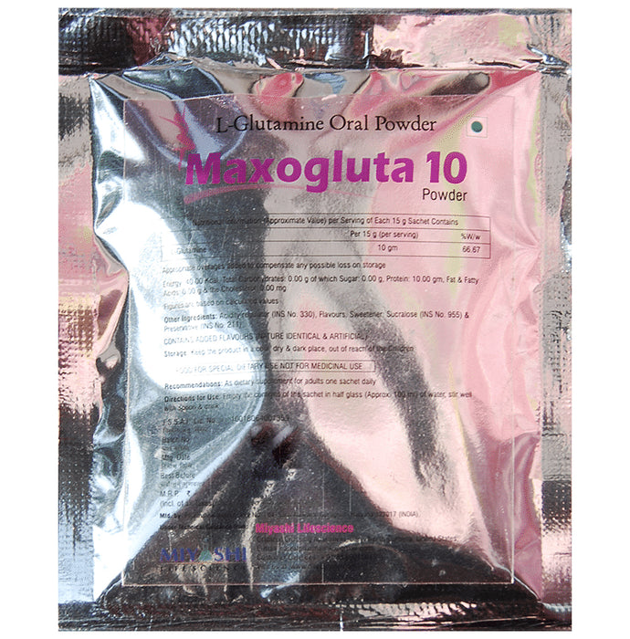 Miyashi Life Science Maxogluta 10 Powder (15gm Each)