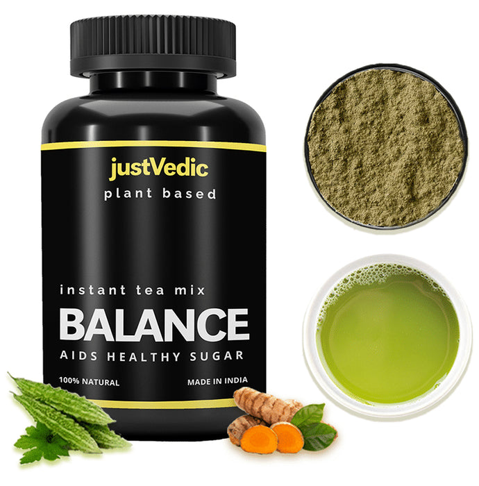 Just Vedic Plant Based Balance Drink Mix Tea Powder - Classic Derma