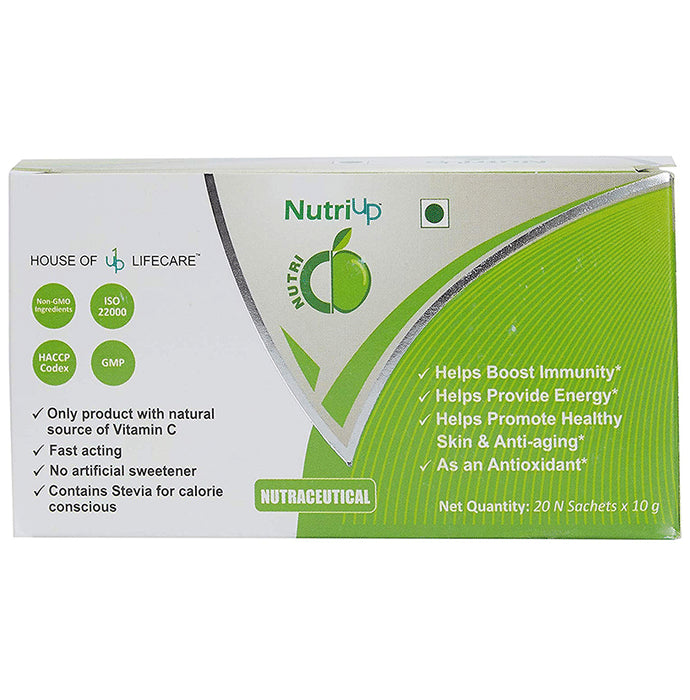 Nutriup Nutri C Sachet (10gm Each) Green Apple - Classic Derma