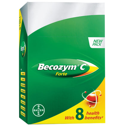 Becozym C Forte Tablet with Biotin, Vitamin C & B Complex - Classic Derma