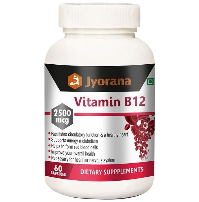 Jyorana Vitamin B12 2500mcg Capsule - Classic Derma