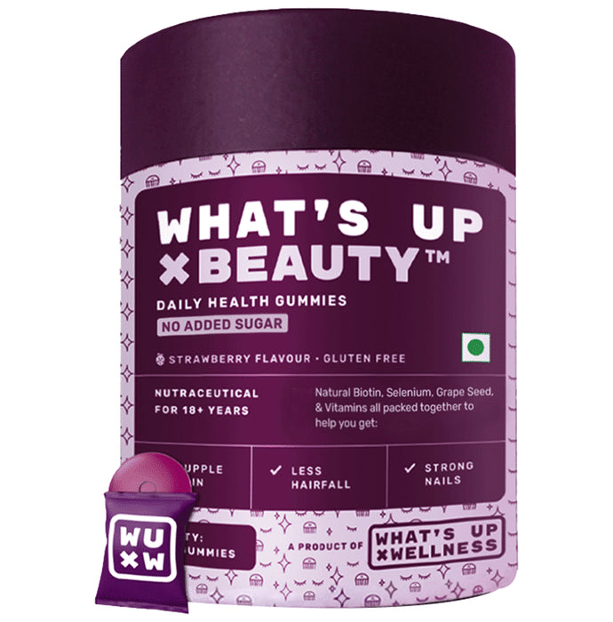 What's Up X Beauty Daily Health Gummies Strawberry - Classic Derma