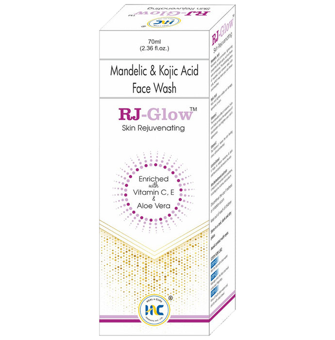 Heal N Cure RJ-Glow Face Wash - Classic Derma