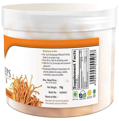 Cordy Gold Cordyceps Militaris Dry Fruit Body