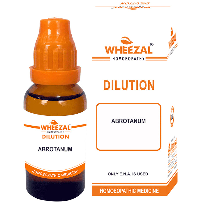 Wheezal Abrotanum Dilution 1M - Classic Derma
