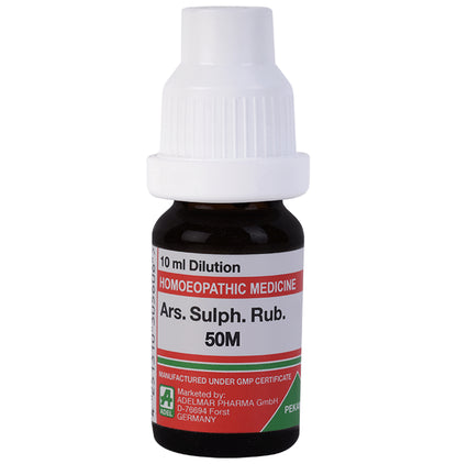 ADEL Ars Sulph Rub Dilution 50M - Classic Derma
