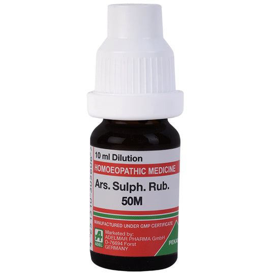 ADEL Ars Sulph Rub Dilution 50M - Classic Derma