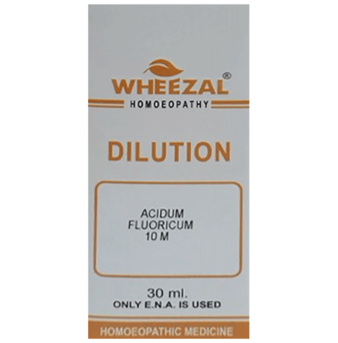 Wheezal Acid Flouricum Dilution 10M - Classic Derma