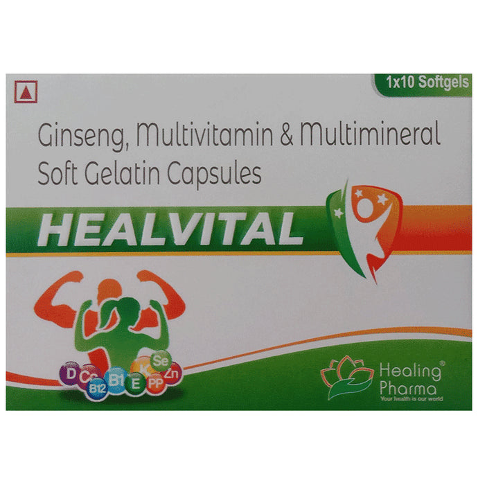 Healing Pharma Healvital Soft Gelatin Capsule - Classic Derma