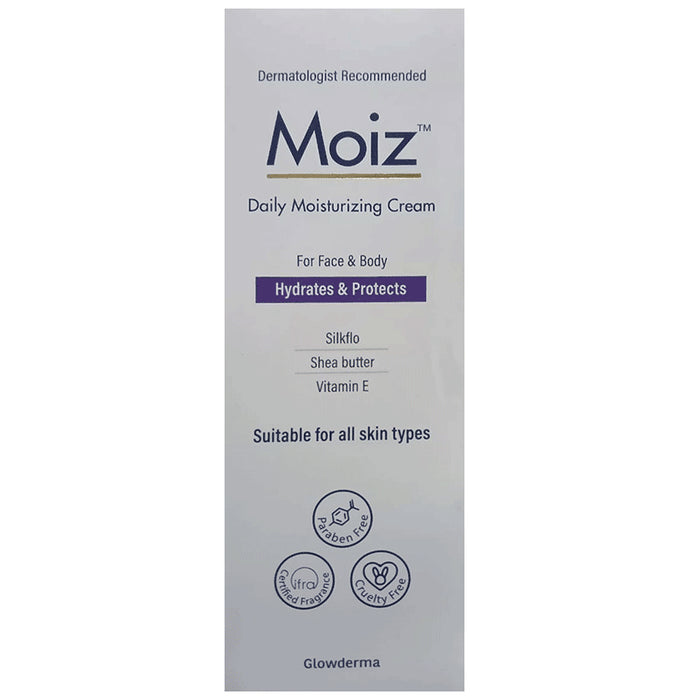 Moiz Moisturising Cream Paraben Free - Classic Derma