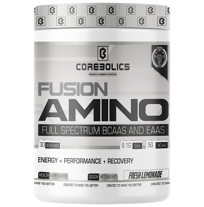 Corebolics Fusion Amino Powder Fresh Lemonade - Classic Derma