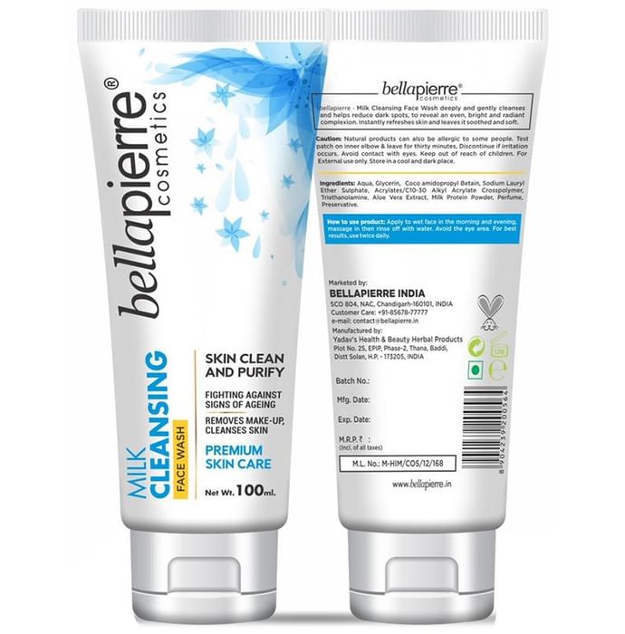 Bellapierre Milk Cleansing Face Wash - Classic Derma