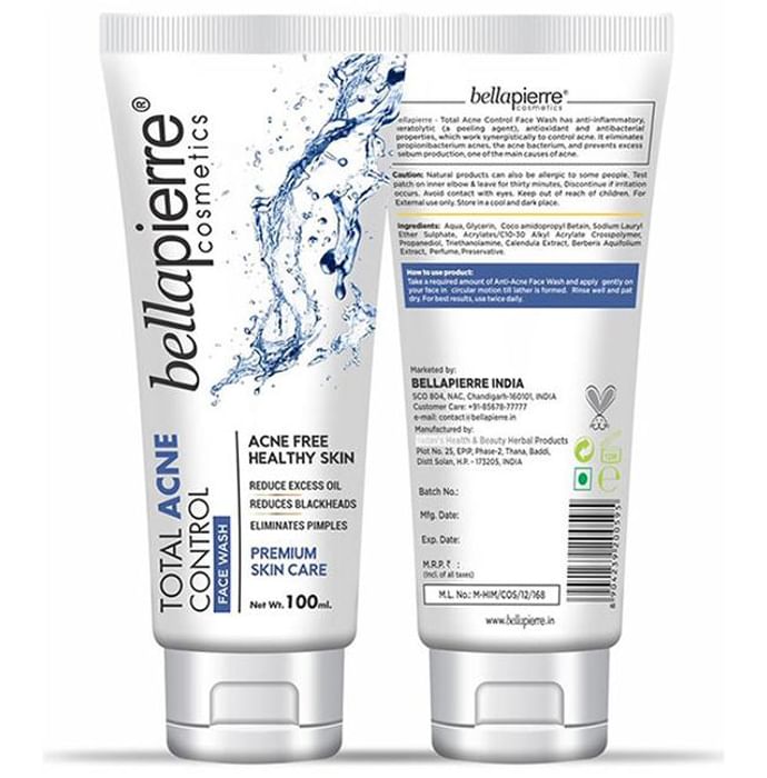 Bellapierre Total Acne Control Face Wash - Classic Derma
