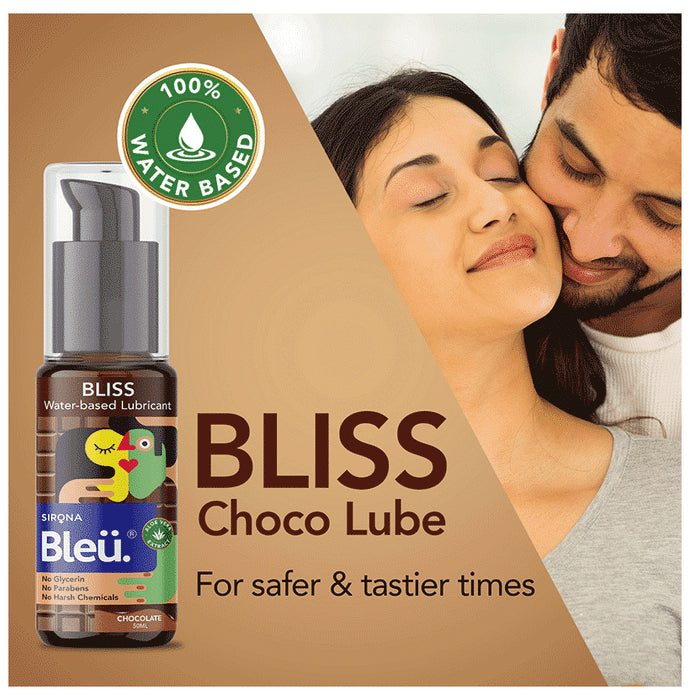 Sirona Bleu Water Based Lubricant Natural Chocolate