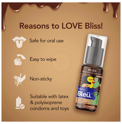 Sirona Bleu Water Based Lubricant Natural Chocolate