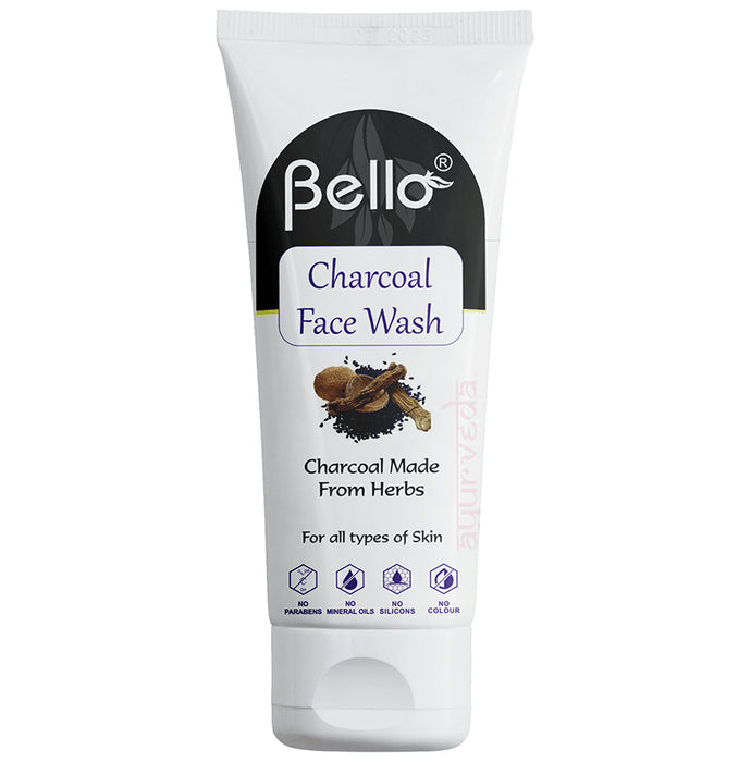 Bello Face Wash Charcoal - Classic Derma