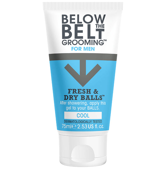 Below the Belt Grooming for Men Fresh and Dry Balls Gel Cool - Classic Derma