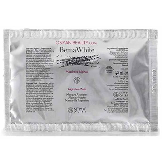 Bema White Alginates Mask (20gm Each) - Classic Derma