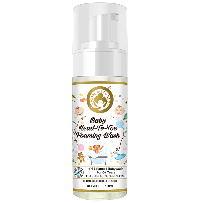 Mom & World Baby Head-To-Toe Foaming Wash - Classic Derma
