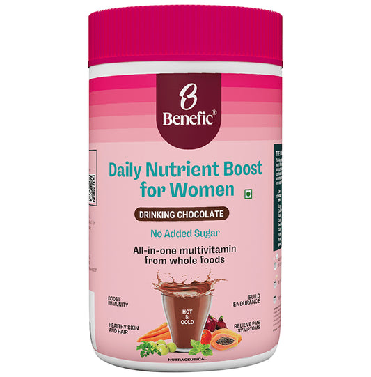 Benefic Daily Nutrient Boost Powder for Women Chocolate - Classic Derma