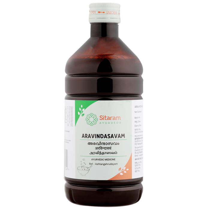 Sitaram Ayurveda Aravindasavam (450ml Each) - Classic Derma