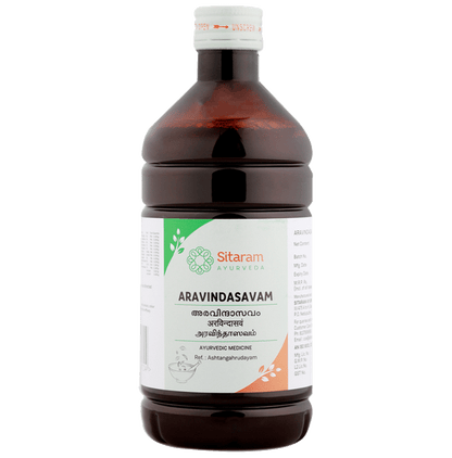 Sitaram Ayurveda Aravindasavam (450ml Each) - Classic Derma
