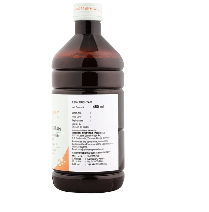 Sitaram Ayurveda Asokarishtam (450ml Each)