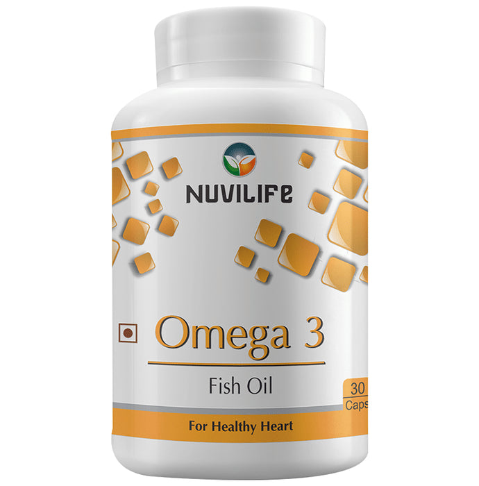 Nuvilife Omega 3 Fish Oil Capsule - Classic Derma