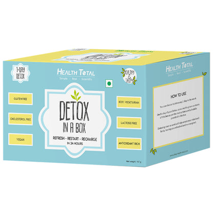 Health Total Detox In A Box 1 Day - Classic Derma