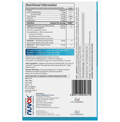 Nuvox Mobiplus Tablet (10 Each) Sugar Free